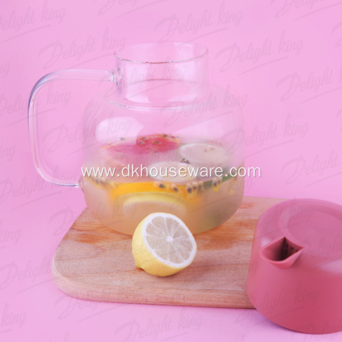 Big Heat Resistant Borosilicate Glass Jug